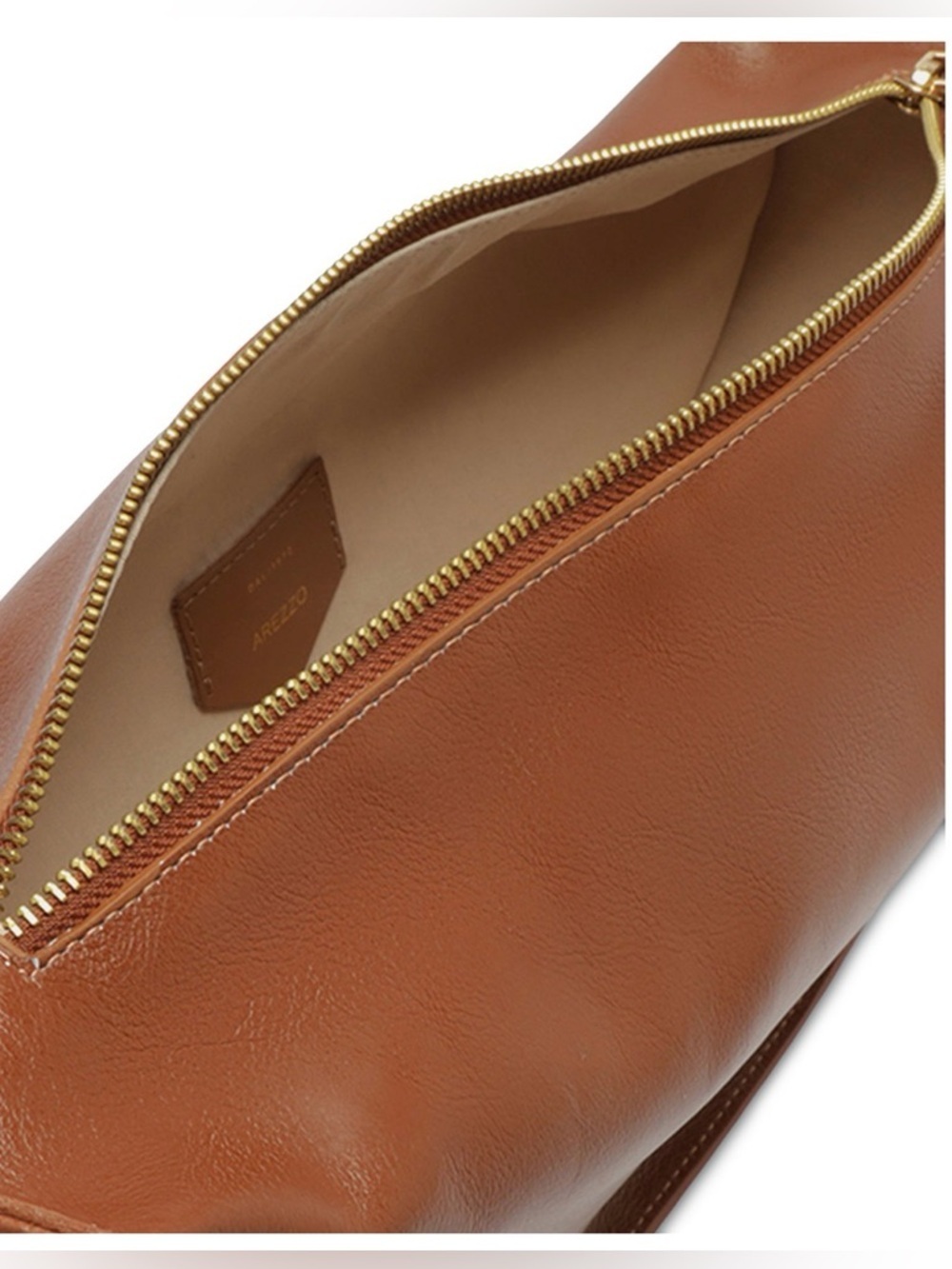 Arezzo Fleur Large Leather shoulder Bag - Picture 3 of 10